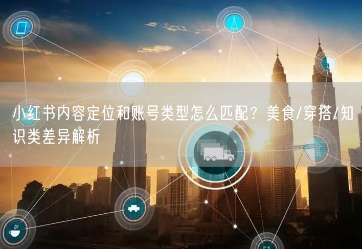 小红书内容定位和账号类型怎么匹配？美食/穿搭/知识类差异解析