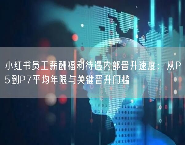 小红书员工薪酬福利待遇内部晋升速度：从P5到P7平均年限与关